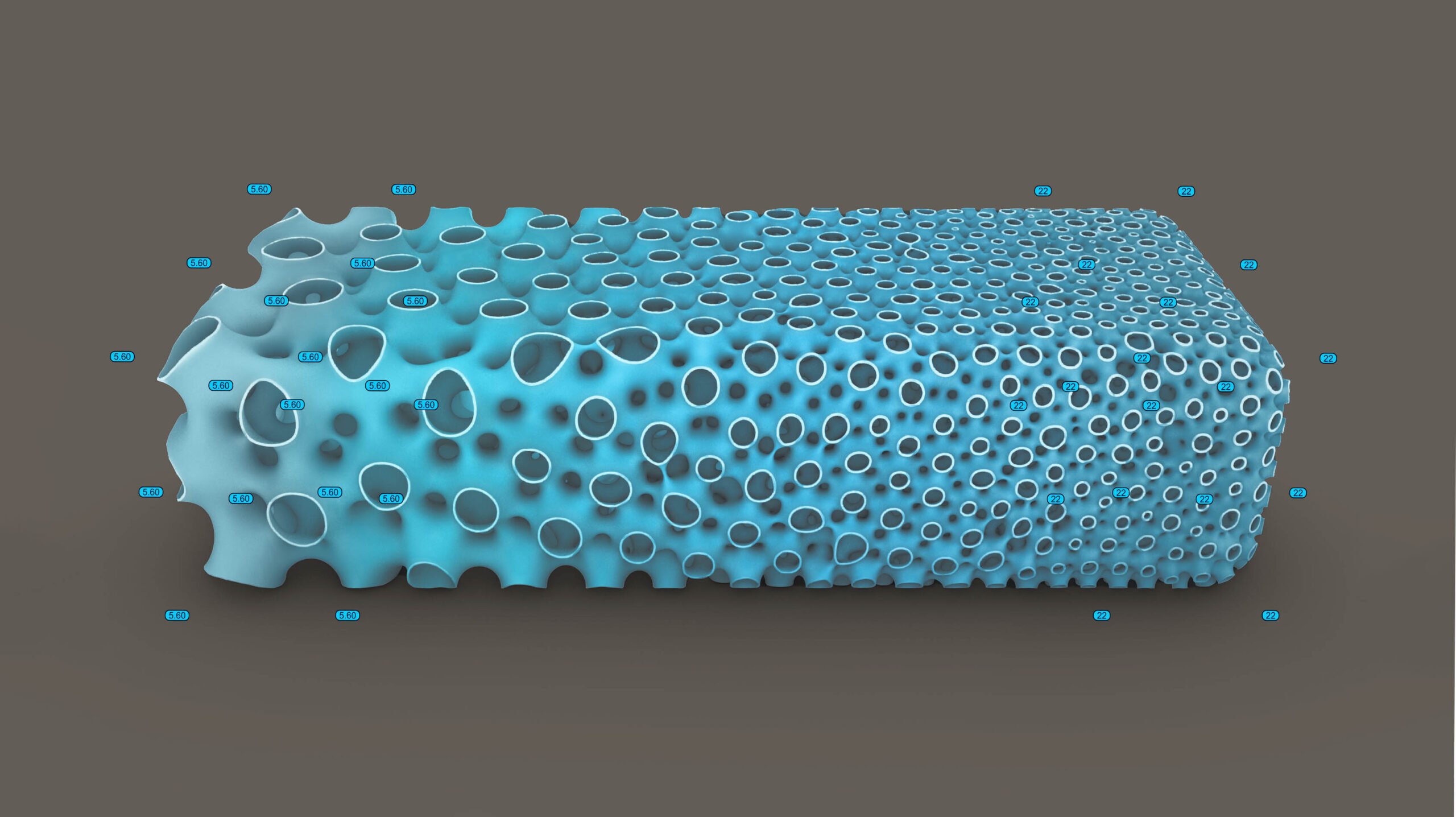 Spherene Structure designed with Rhino - exemple